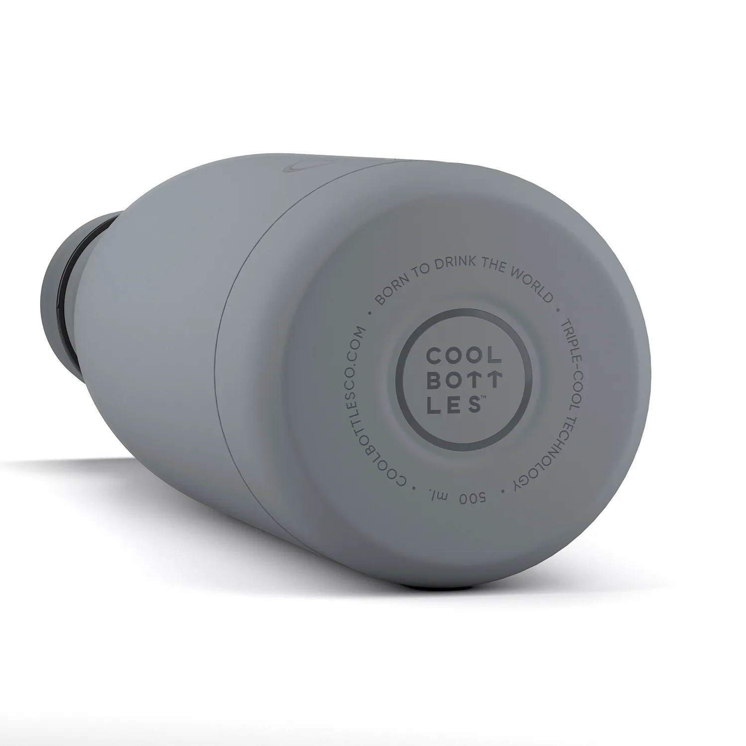 Термос-термобутылка Cool Bottles Pastel Grey 500 мл