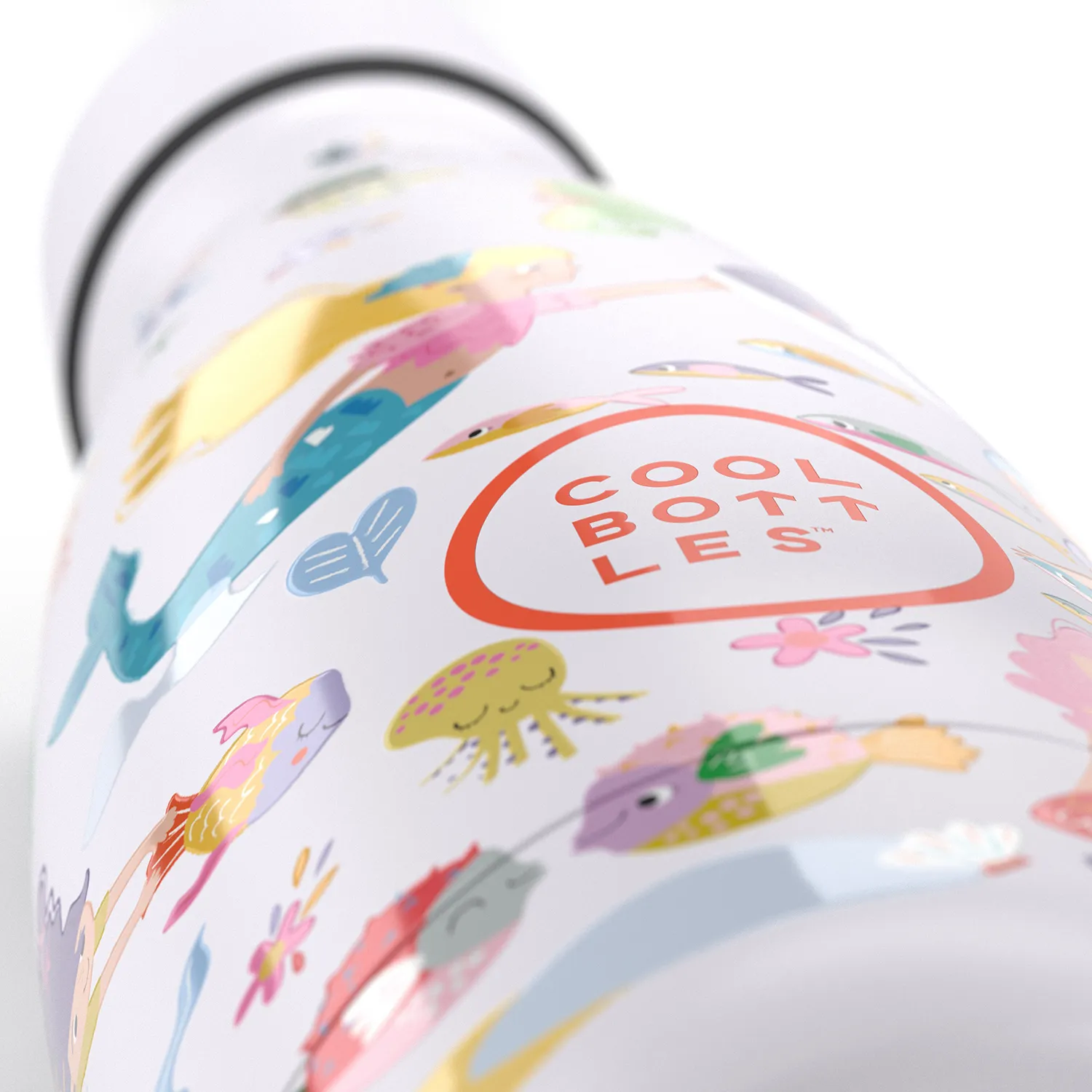 Термос–термобутылка Cool Bottles Kids серия Playland Sweet Mermaids 350 мл