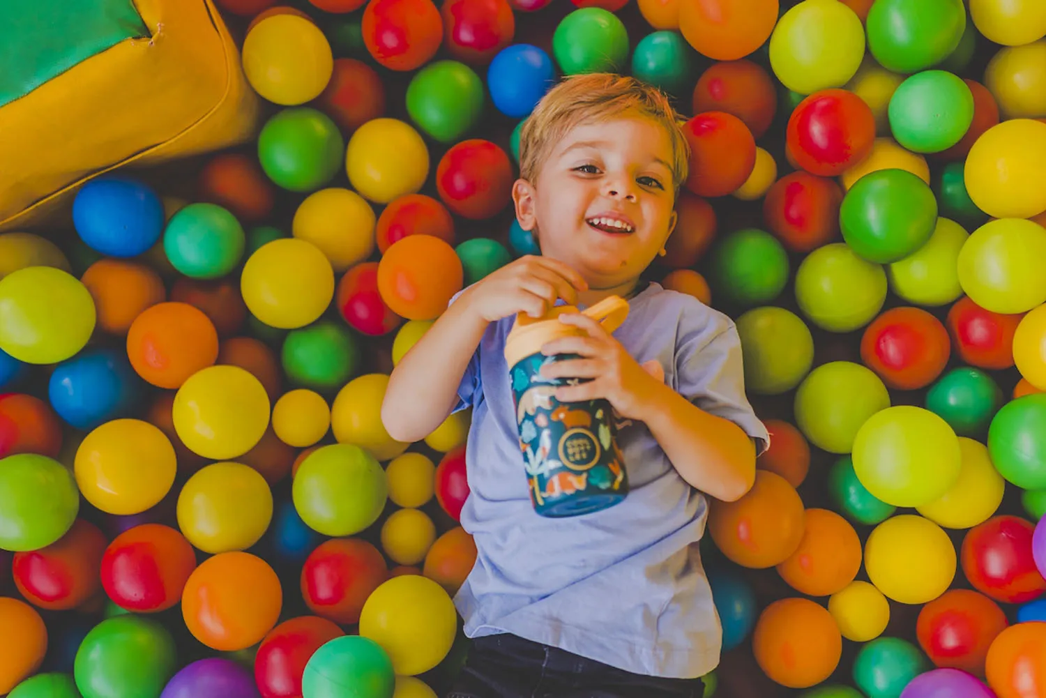 Термос-термобутылка Cool Bottles Kiddie Rainforest Refuge 350 мл