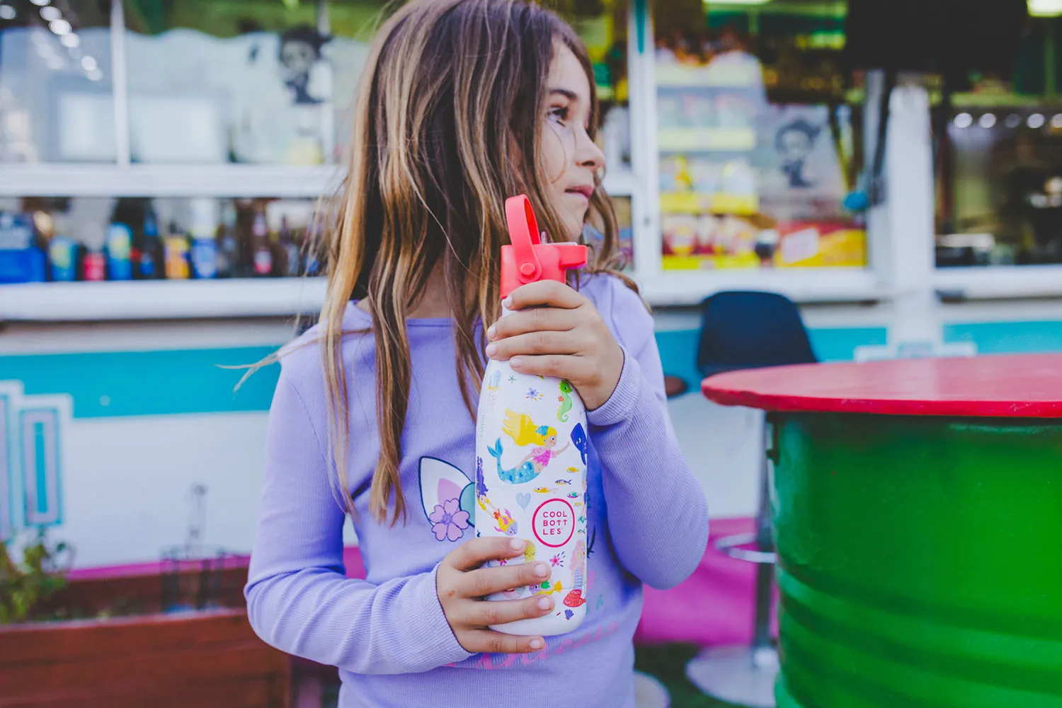 Термос–термобутылка Cool Bottles Kids серия Playland Sweet Mermaids 350 мл