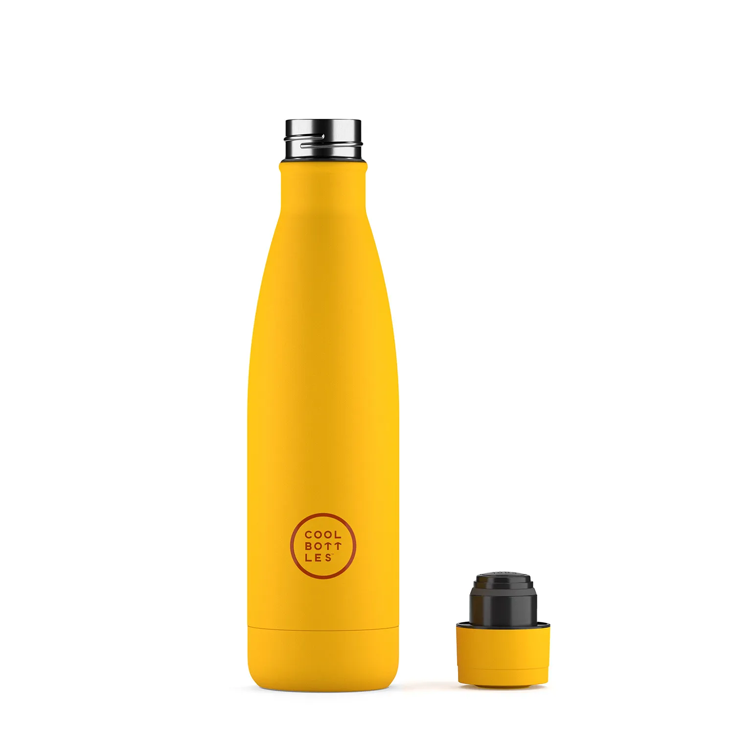 Термос-термобутылка Cool Bottles Vivid Yellow 500 мл