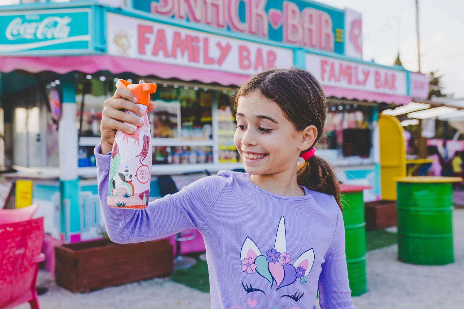 Термос–термобутылка Cool Bottles Kids серия Animals Panda Gang 260 мл CBBK26PG