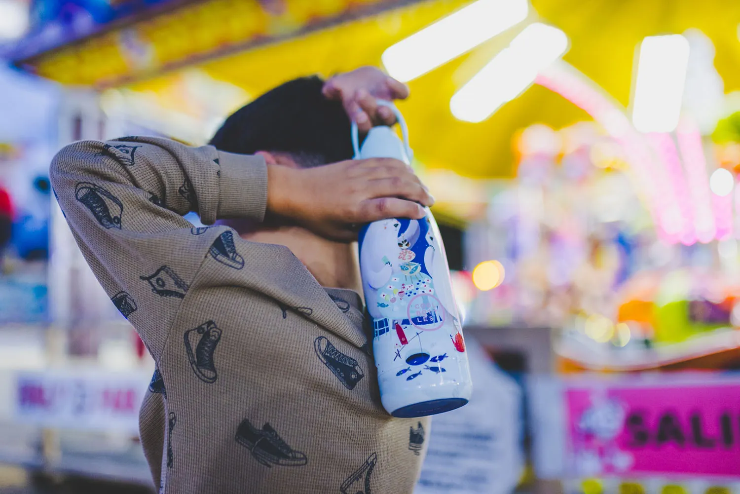Термос–термобутылка Cool Bottles Kids серия Wonders Polar Bears 350 мл