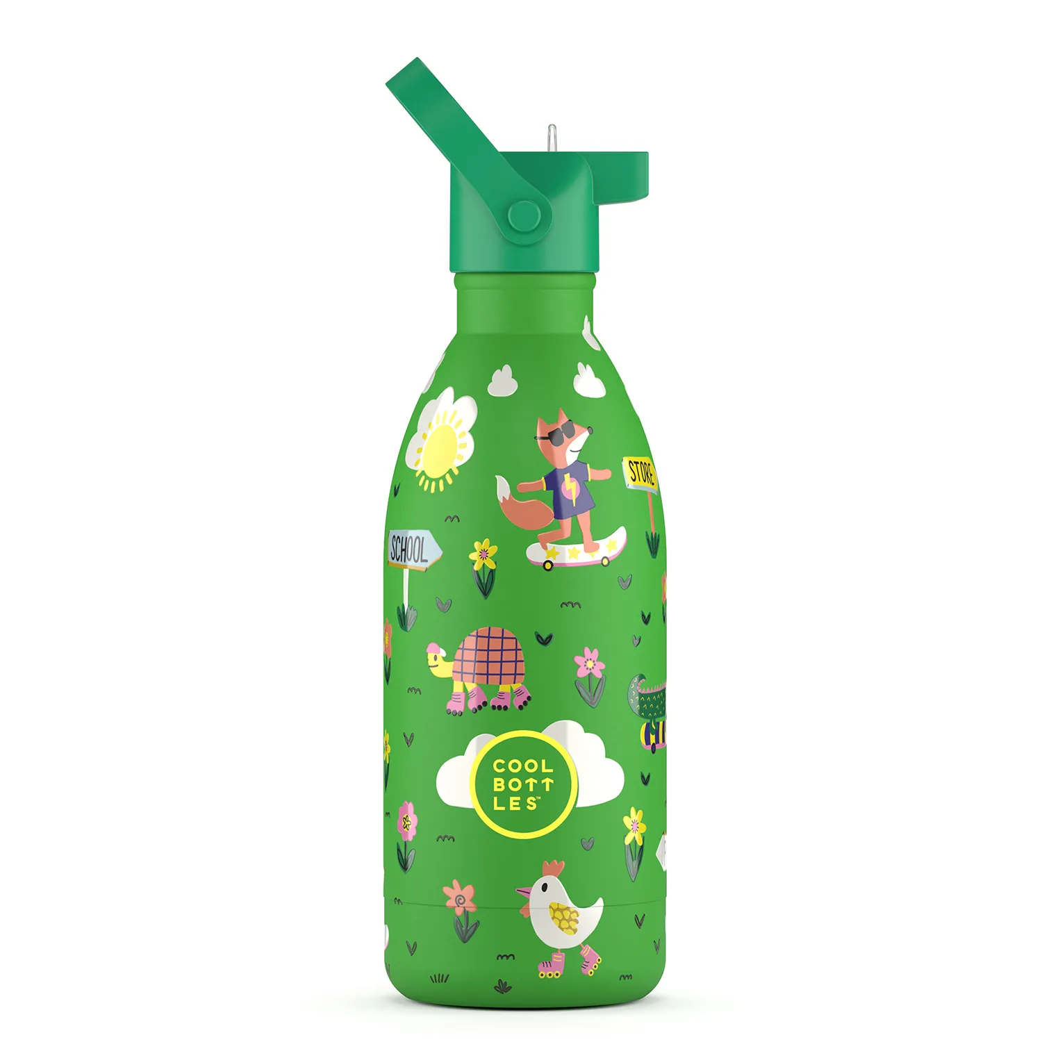 Термос–термобутылка Cool Bottles Kids Rolling Skaters 500 мл