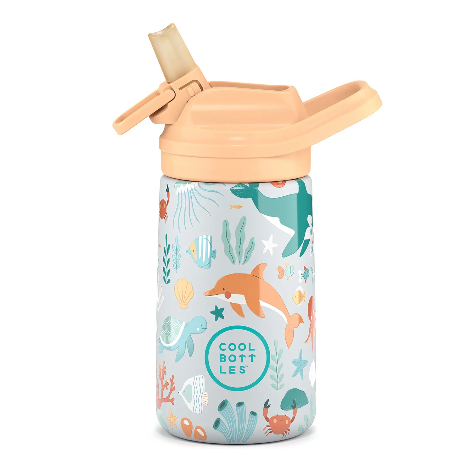 Термос-термобутылка Cool Bottles Kiddie Underwater World 350 мл