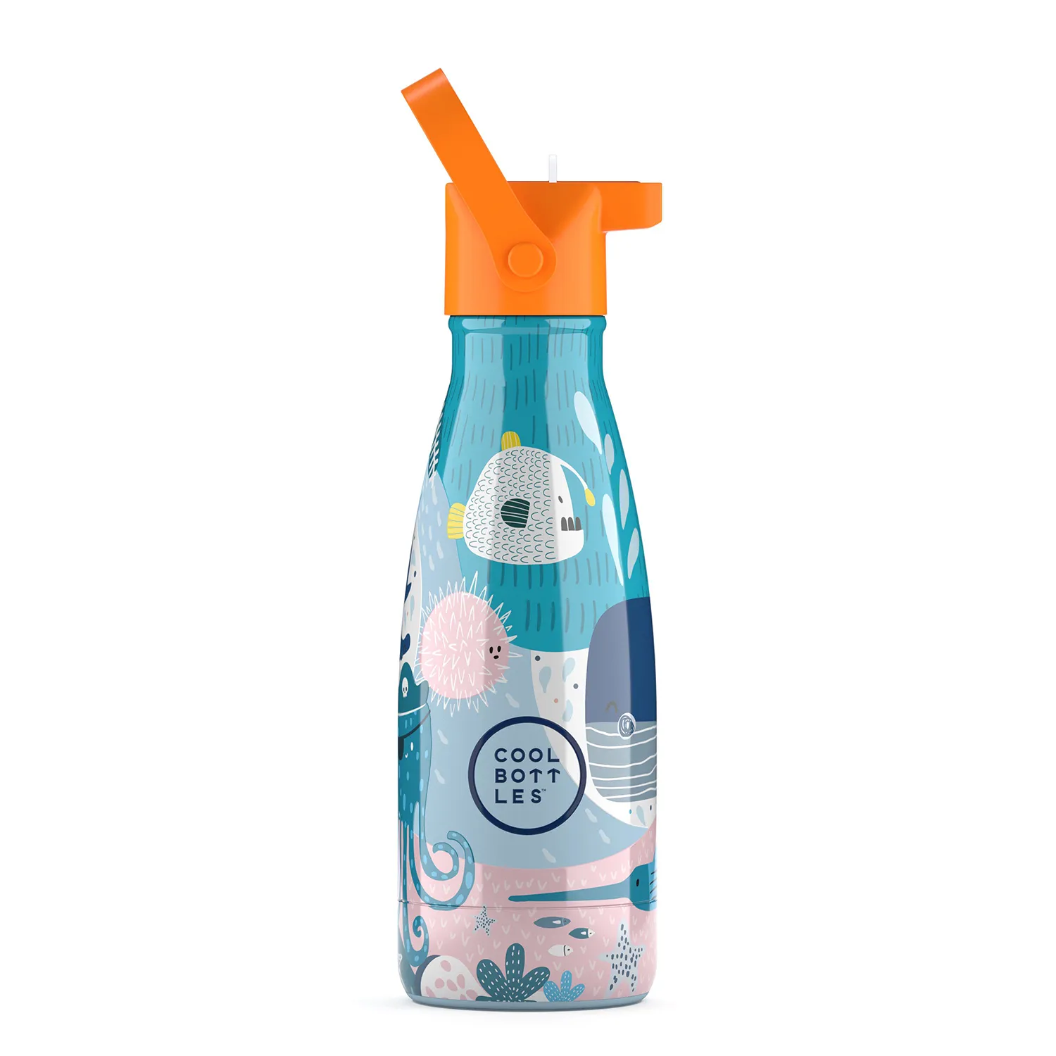 Термос–термобутылка Cool Bottles Kids серия Animals Sea World 260 мл CBBK26SW