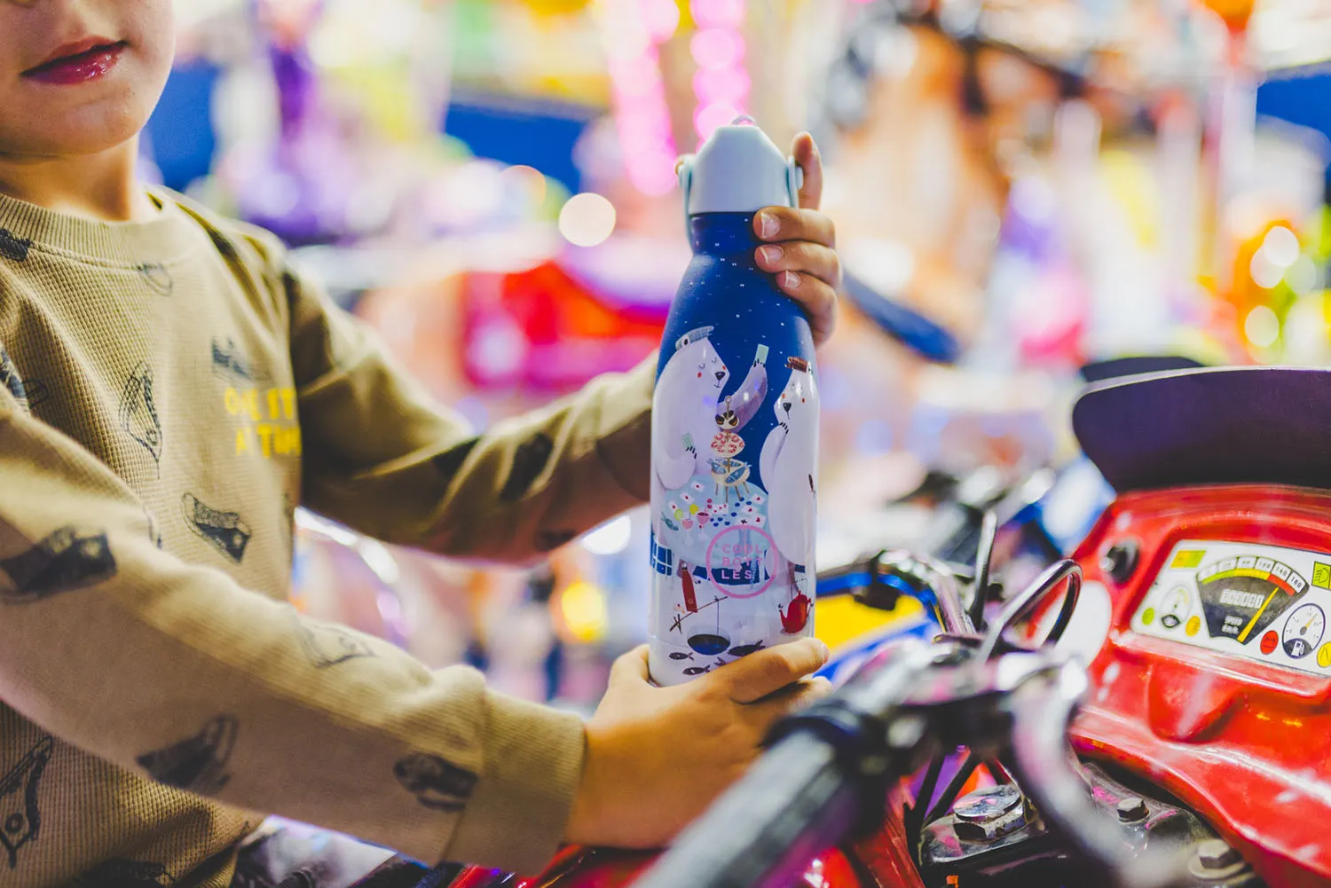 Термос–термобутылка Cool Bottles Kids серия Wonders Polar Bears 350 мл