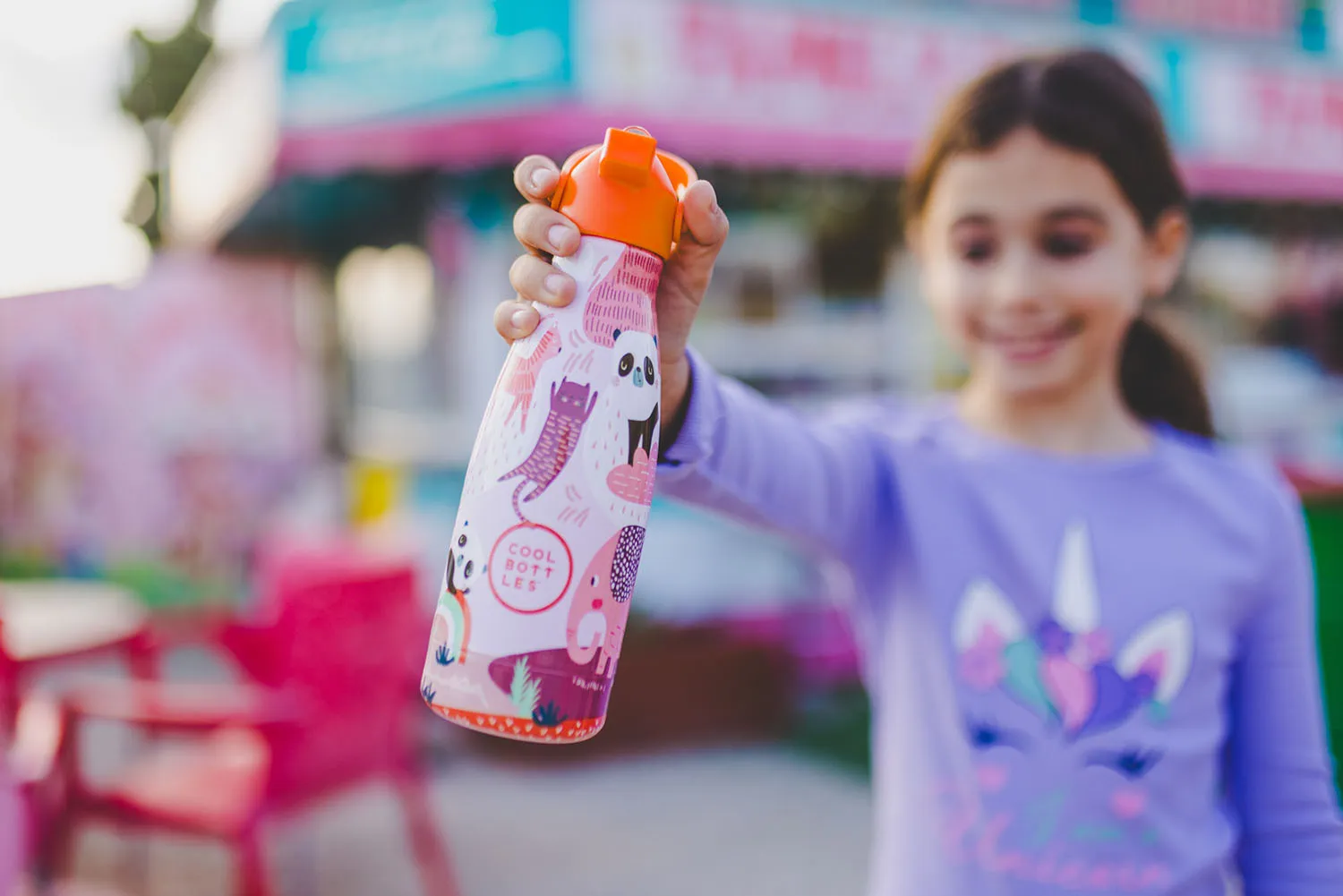 Термос–термобутылка Cool Bottles Kids серия Animals Panda Gang 260 мл CBBK26PG