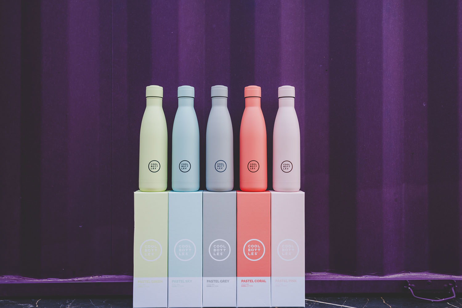 Термос–термобутылка Cool Bottles Pastel Sky 750 мл CB750PAS