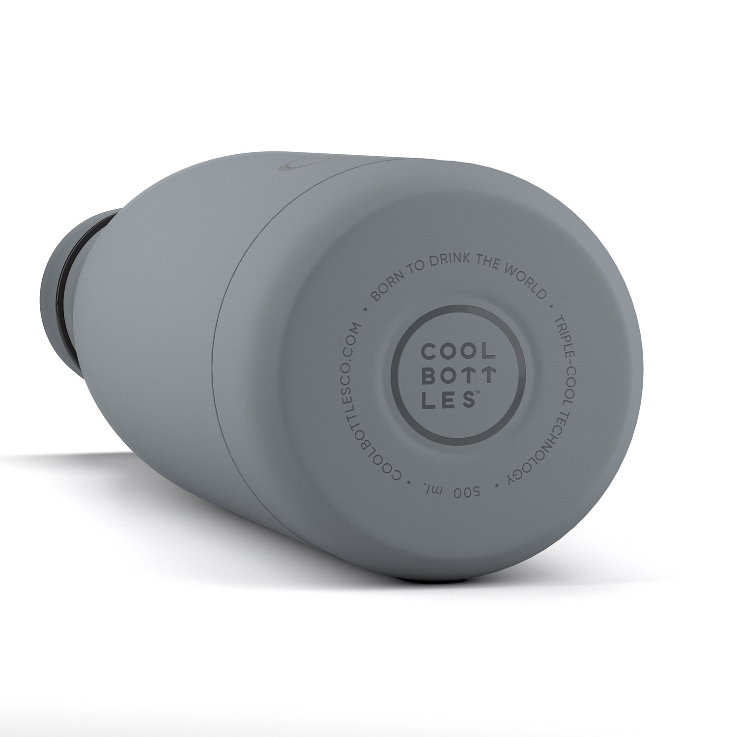 Термос-термобутылка Cool Bottles Pastel Grey 500 мл