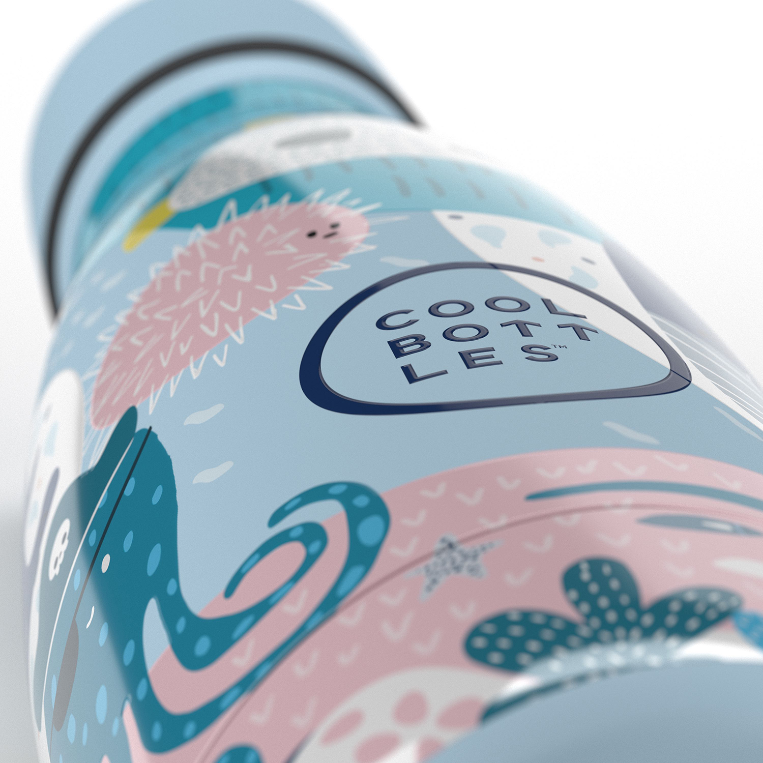 Термос–термобутылка Cool Bottles Kids серия Animals Sea World 260 мл CBBK26SW