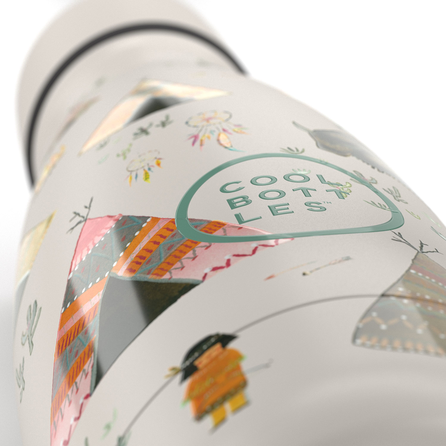 Термос–термобутылка Cool Bottles Kids серия Adventure  Indian Tribe 260 мл CBBK26IT