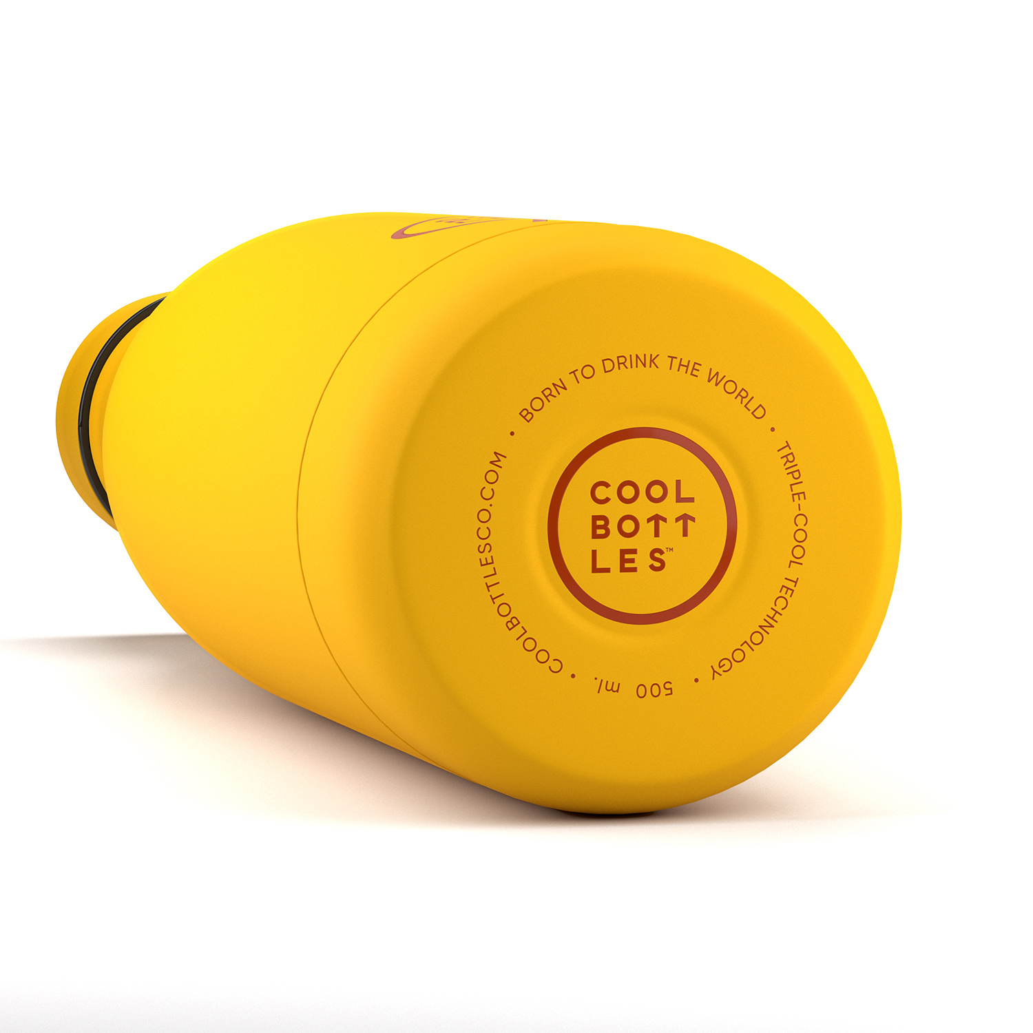 Термос–термобутылка Cool Bottles Vivid Yellow 750 мл CB750VIY