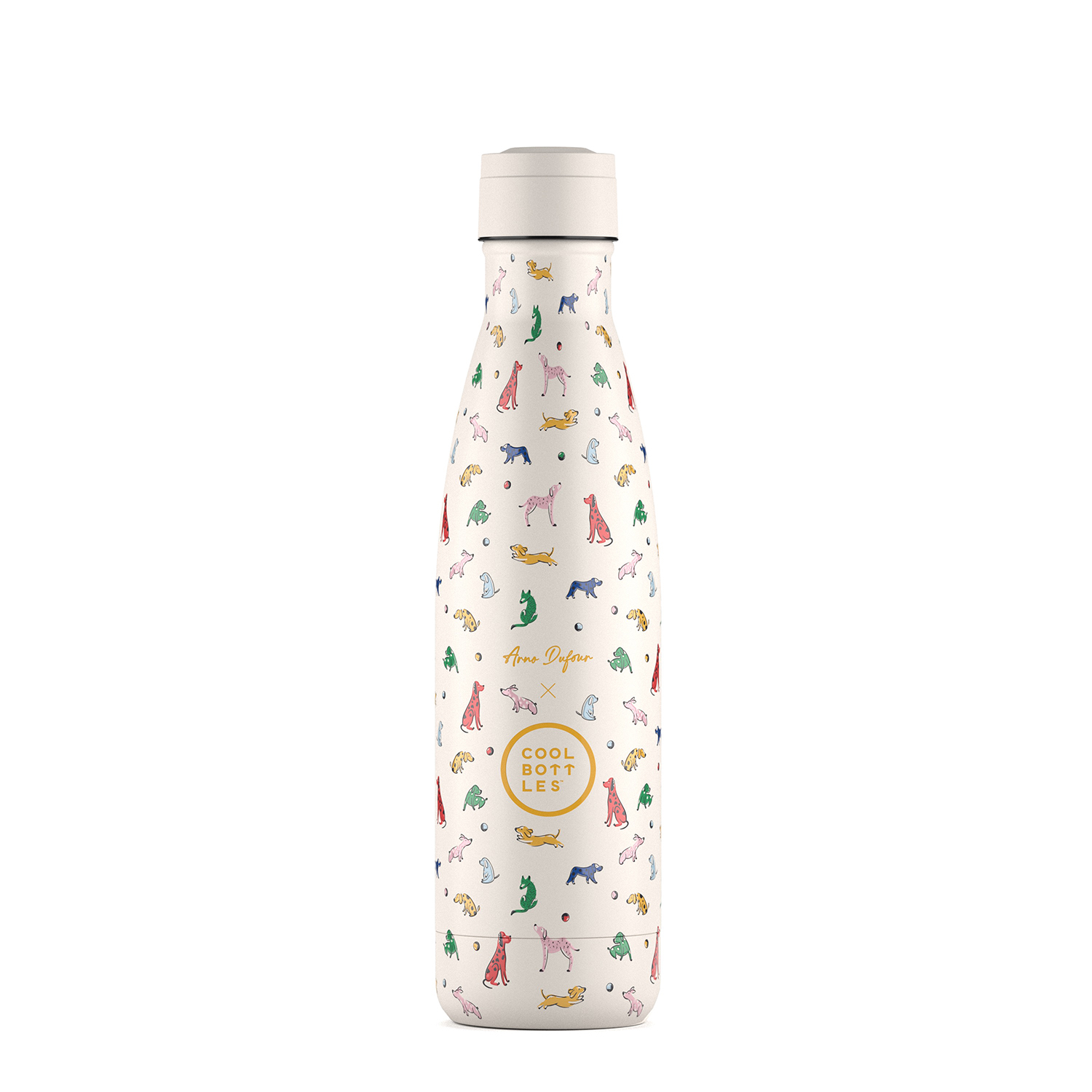 Термос-термобутылка Cool Bottles Arno Dufour Doggie Party 500 мл