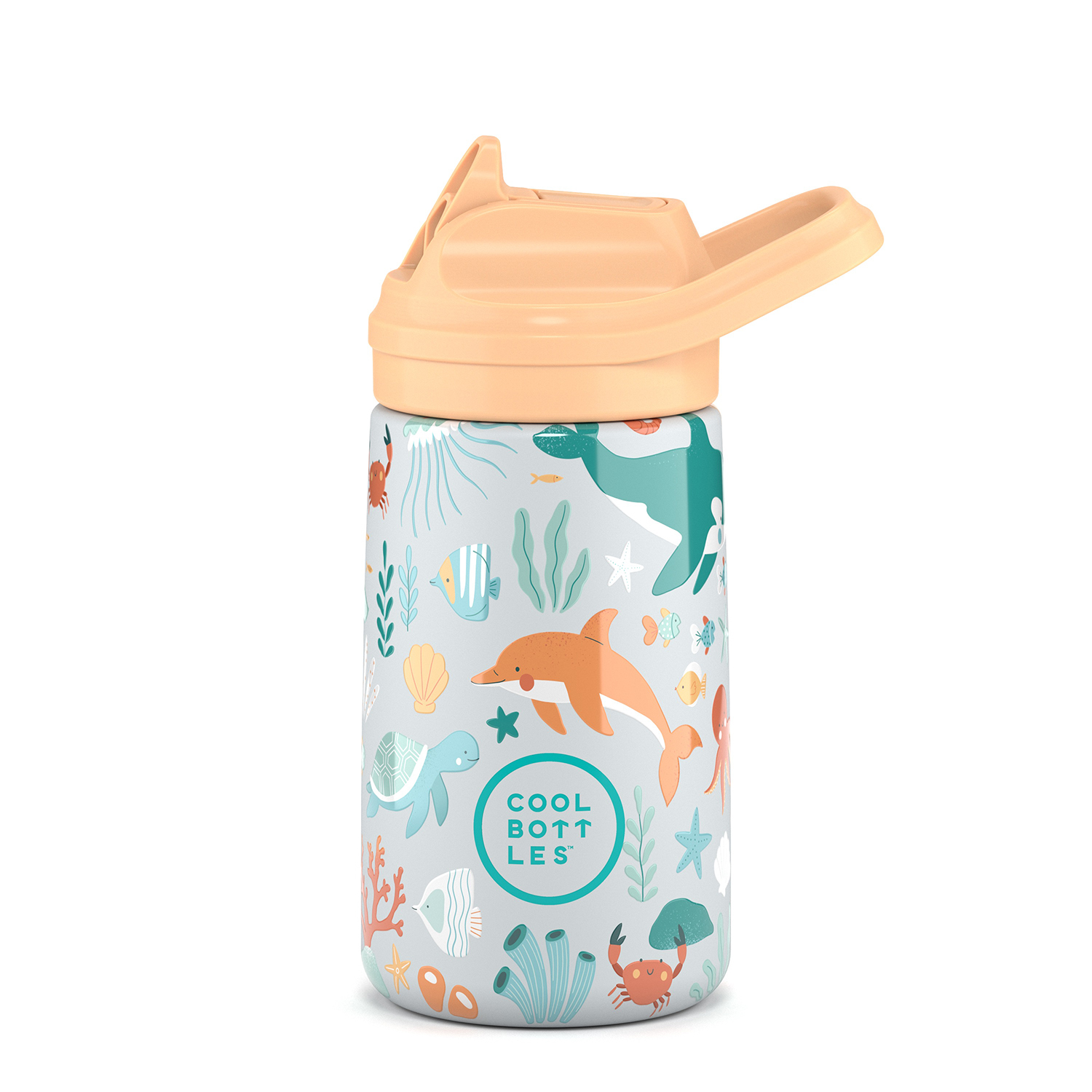 Термос-термобутылка Cool Bottles Kiddie Underwater World 350 мл