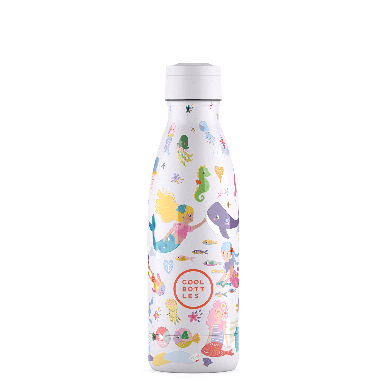Термос–термобутылка Cool Bottles Kids серия Playland Sweet Mermaids 350 мл