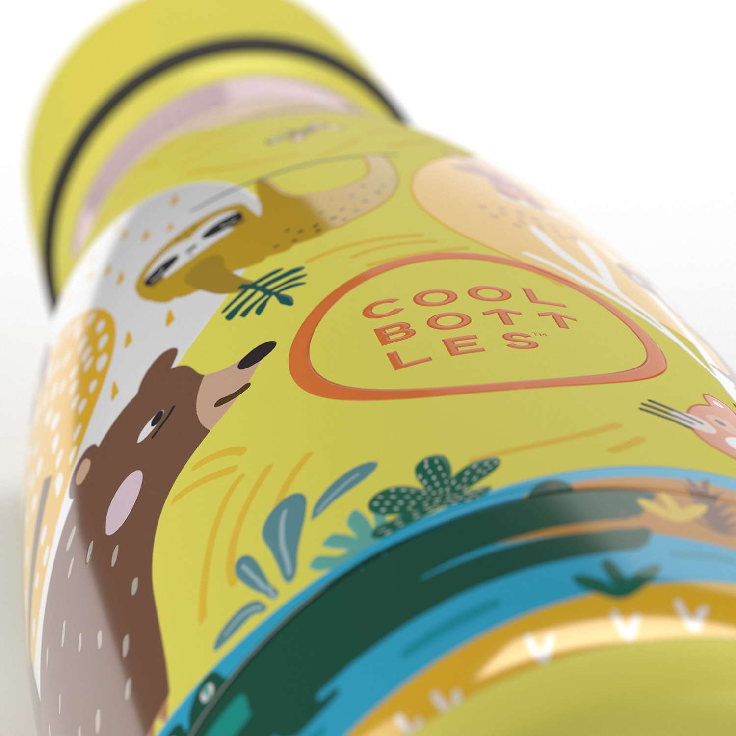 Термос–термобутылка Cool Bottles Kids серия Animals Jungle Park 260 мл CBBK26JP