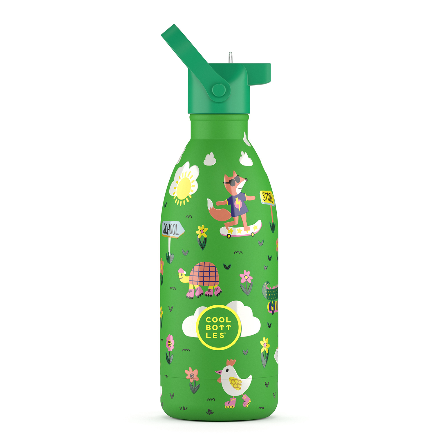Термос–термобутылка Cool Bottles Kids Rolling Skaters 500 мл