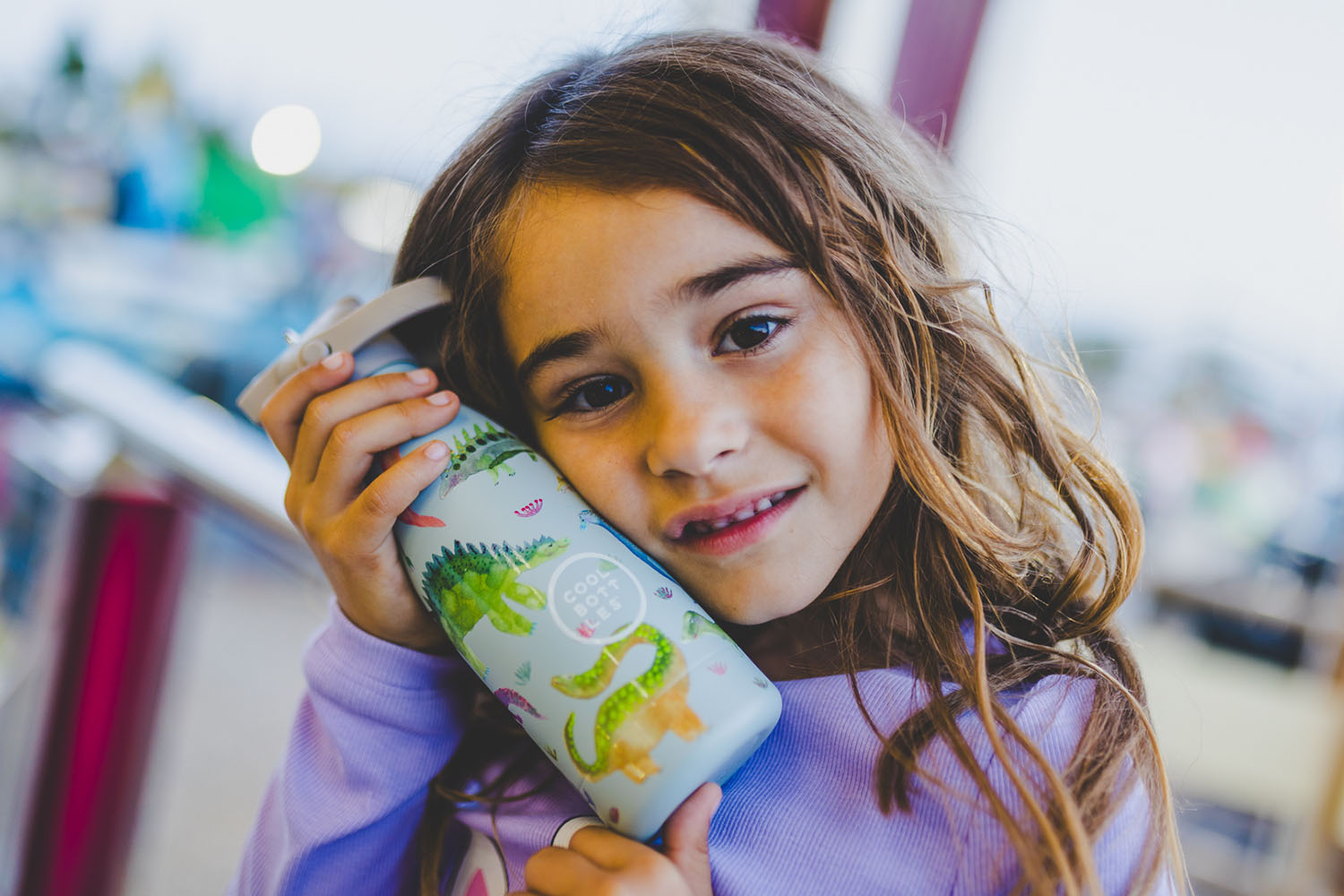 Термос–термобутылка Cool Bottles Kids серия Pals Dinos Planet 260 мл