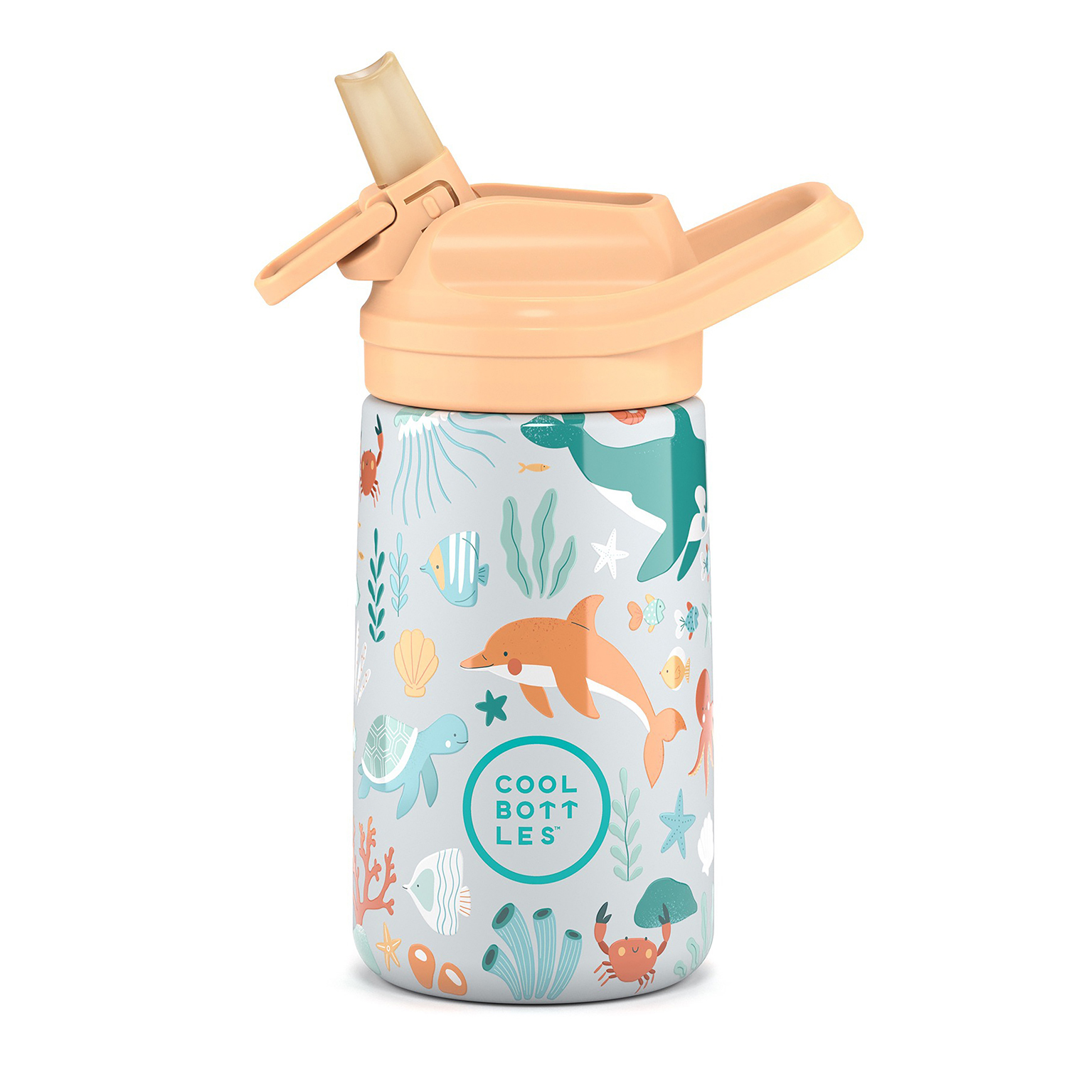 Термос-термобутылка Cool Bottles Kiddie Underwater World 350 мл