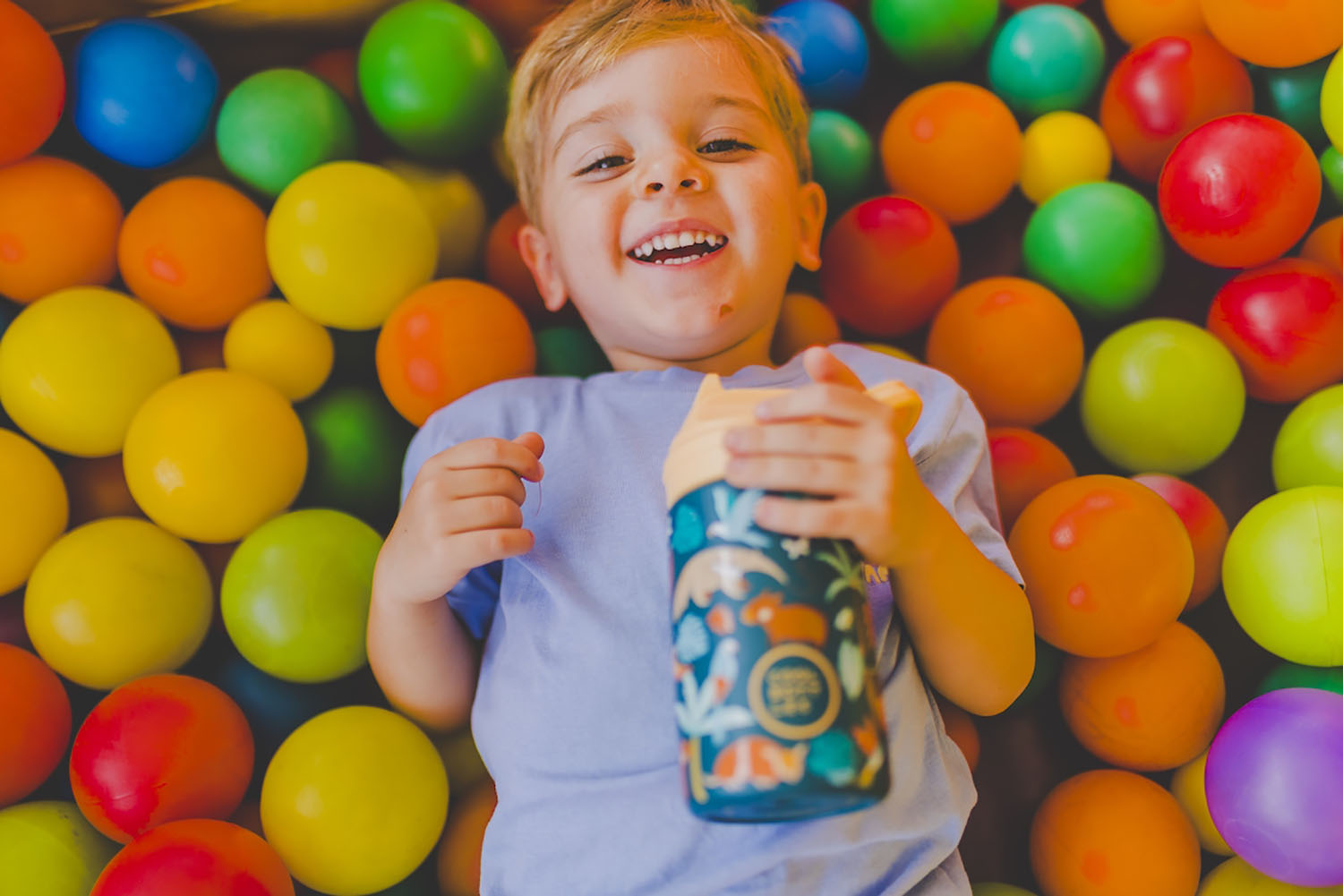 Термос-термобутылка Cool Bottles Kiddie Rainforest Refuge 350 мл