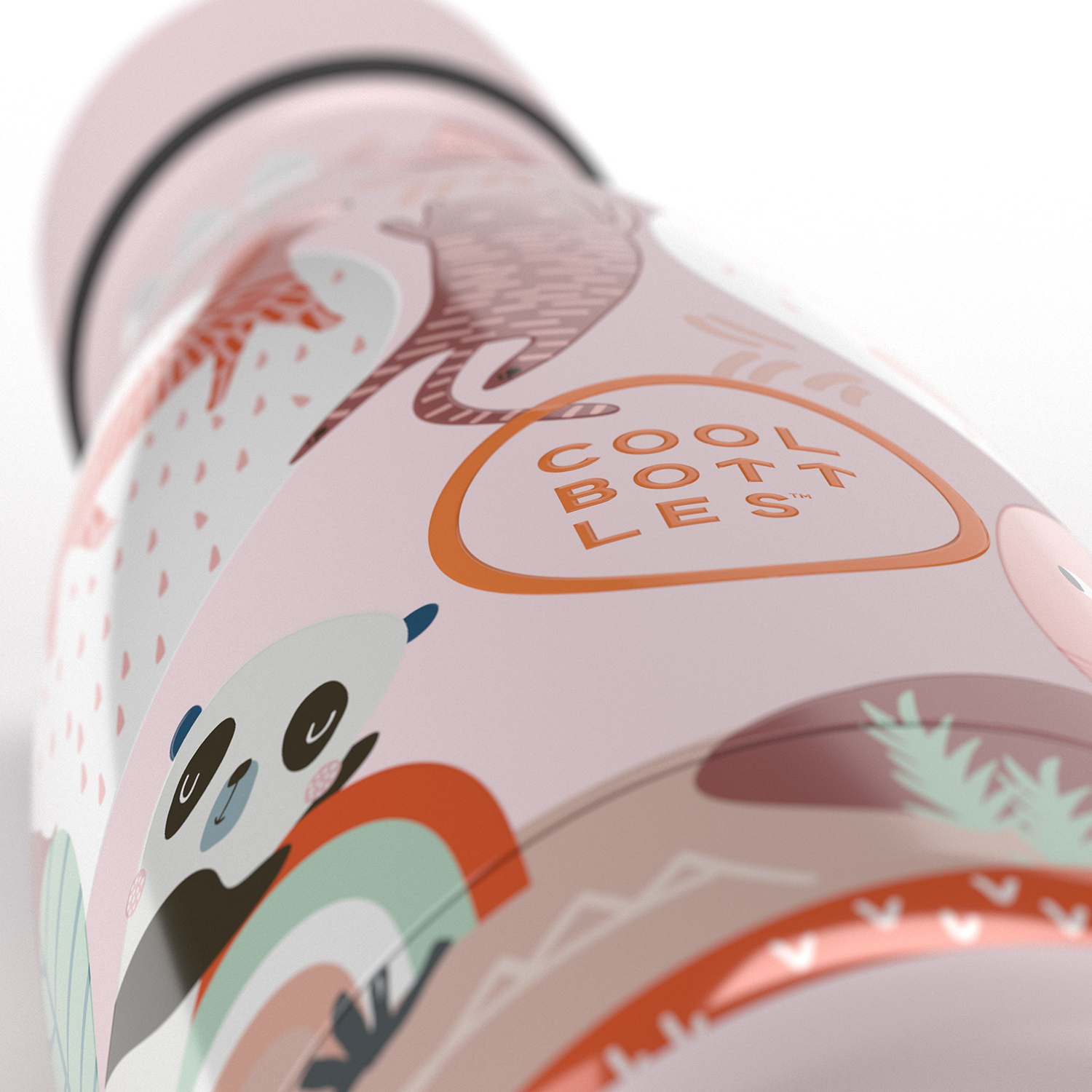 Термос–термобутылка Cool Bottles Kids серия Animals Panda Gang 260 мл CBBK26PG