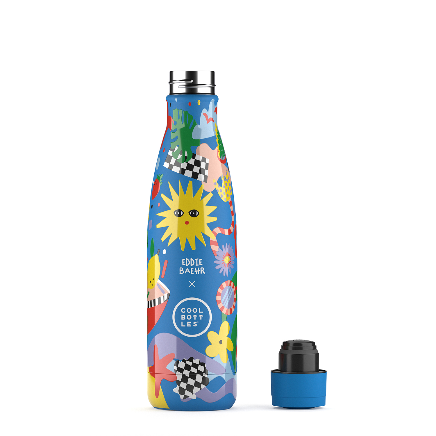 Термос-термобутылка Cool Bottles Eddie Baehr Sunshine Fiesta 500 мл