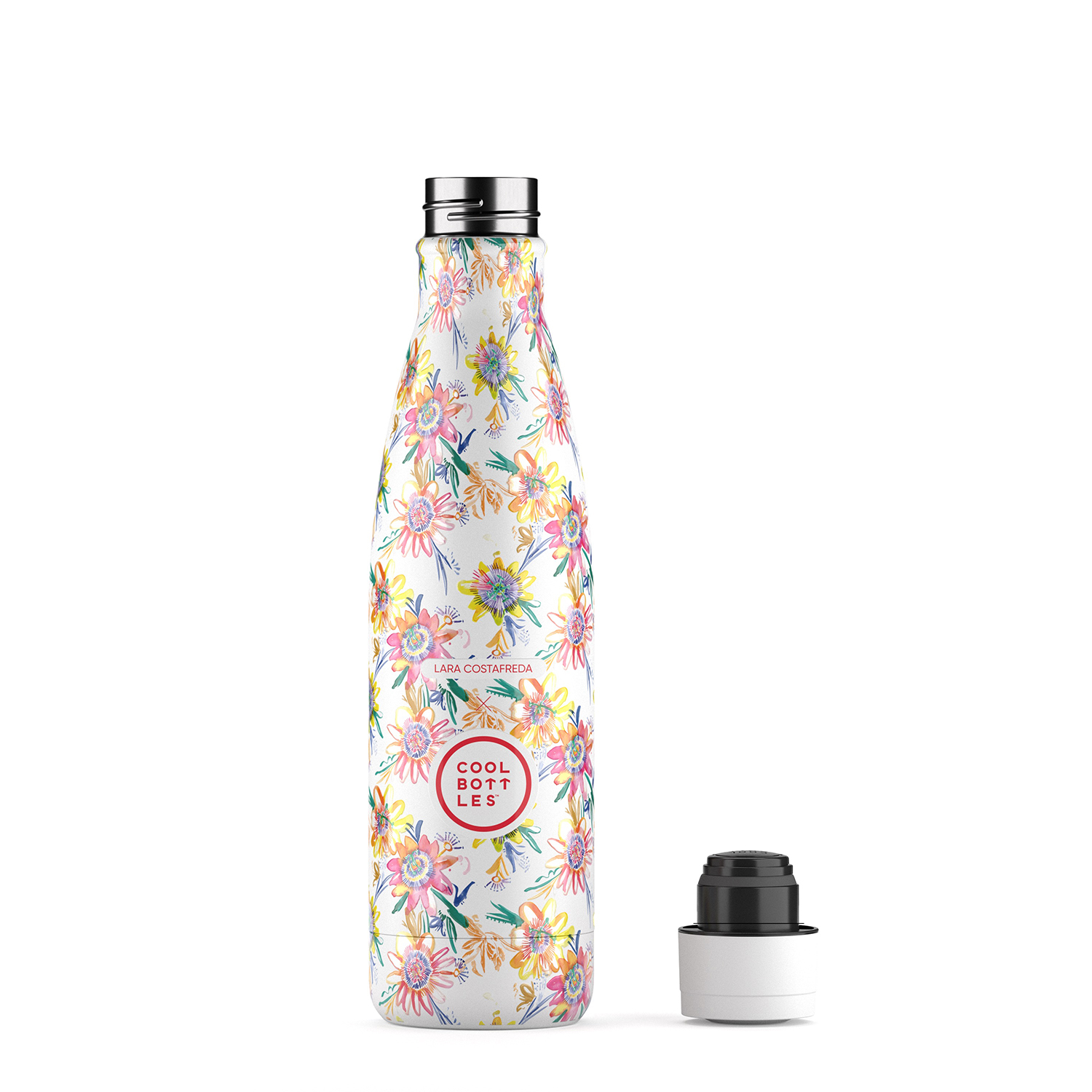Термос-термобутылка Cool Bottles Lara Costrafreda Secret Blossoms 500 мл