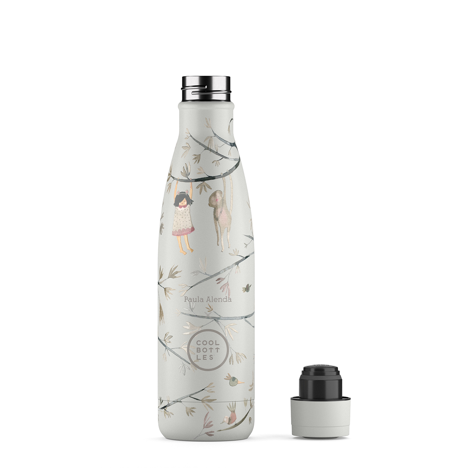 Термос-термобутылка Cool Bottles Paula Alenda Hanging Friends 500 мл